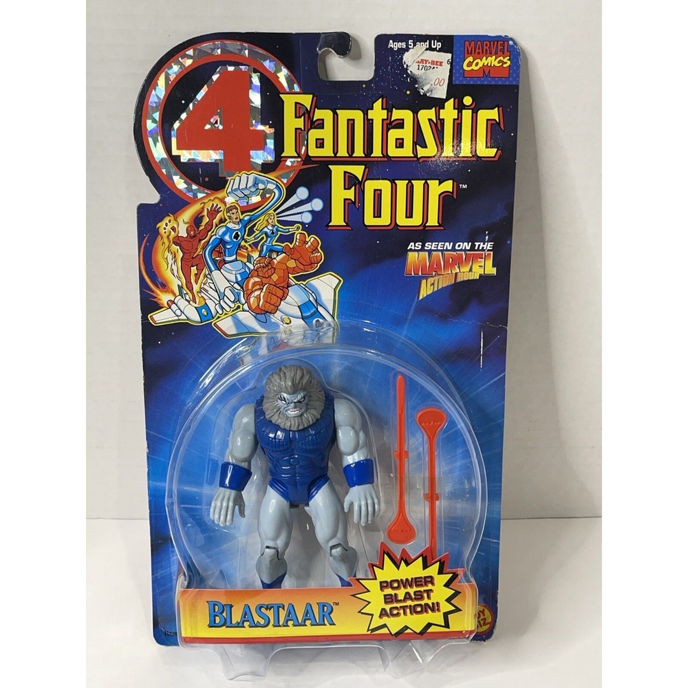 FANTASTIC FOUR BLASTAAR TOY BIZ LOOSE BUBBLE, DAMAGED BOX 1994
